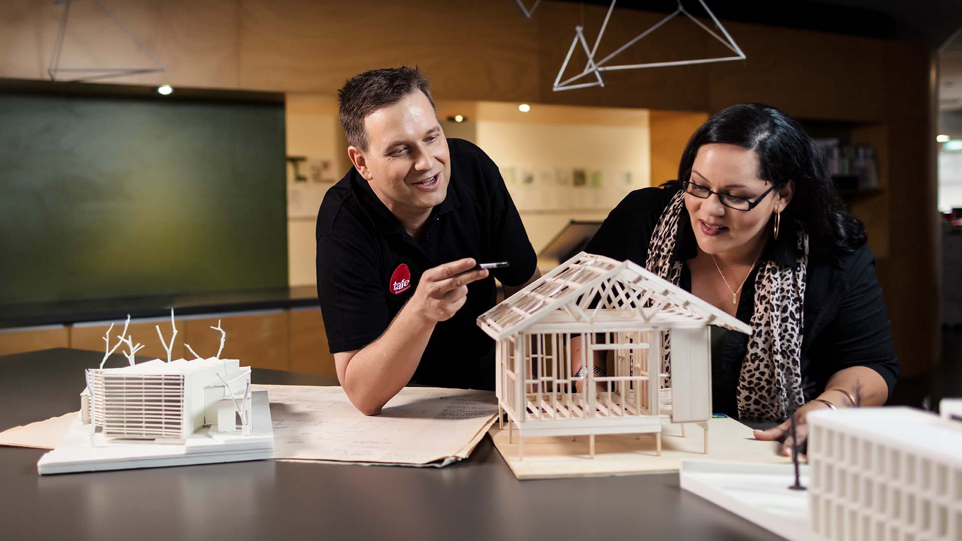 Photograph of engineering and design training