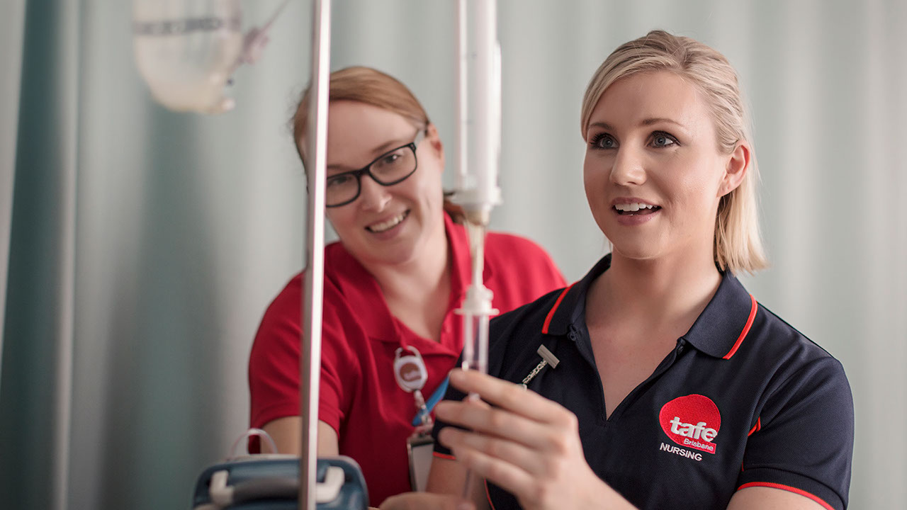 Clinical labs and nursing wards at the TAFE Queensland Southbank campus in Brisbane