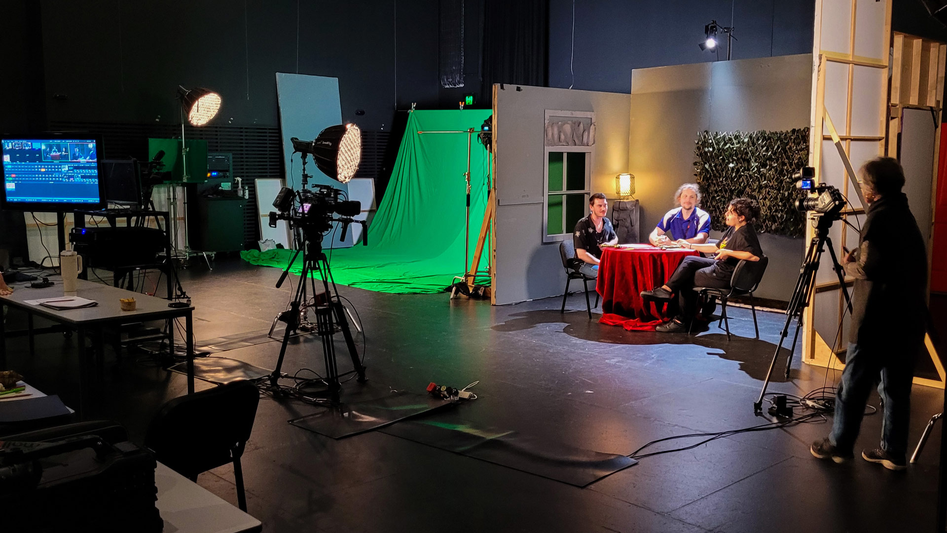multicamera filming location