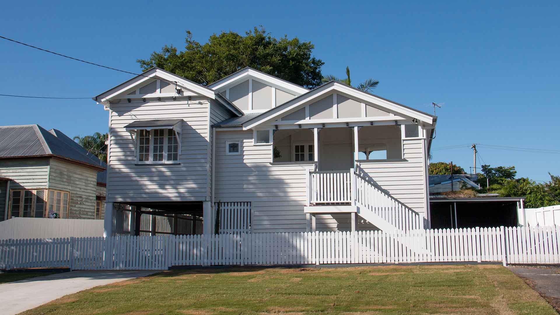 renovated Queenslander house