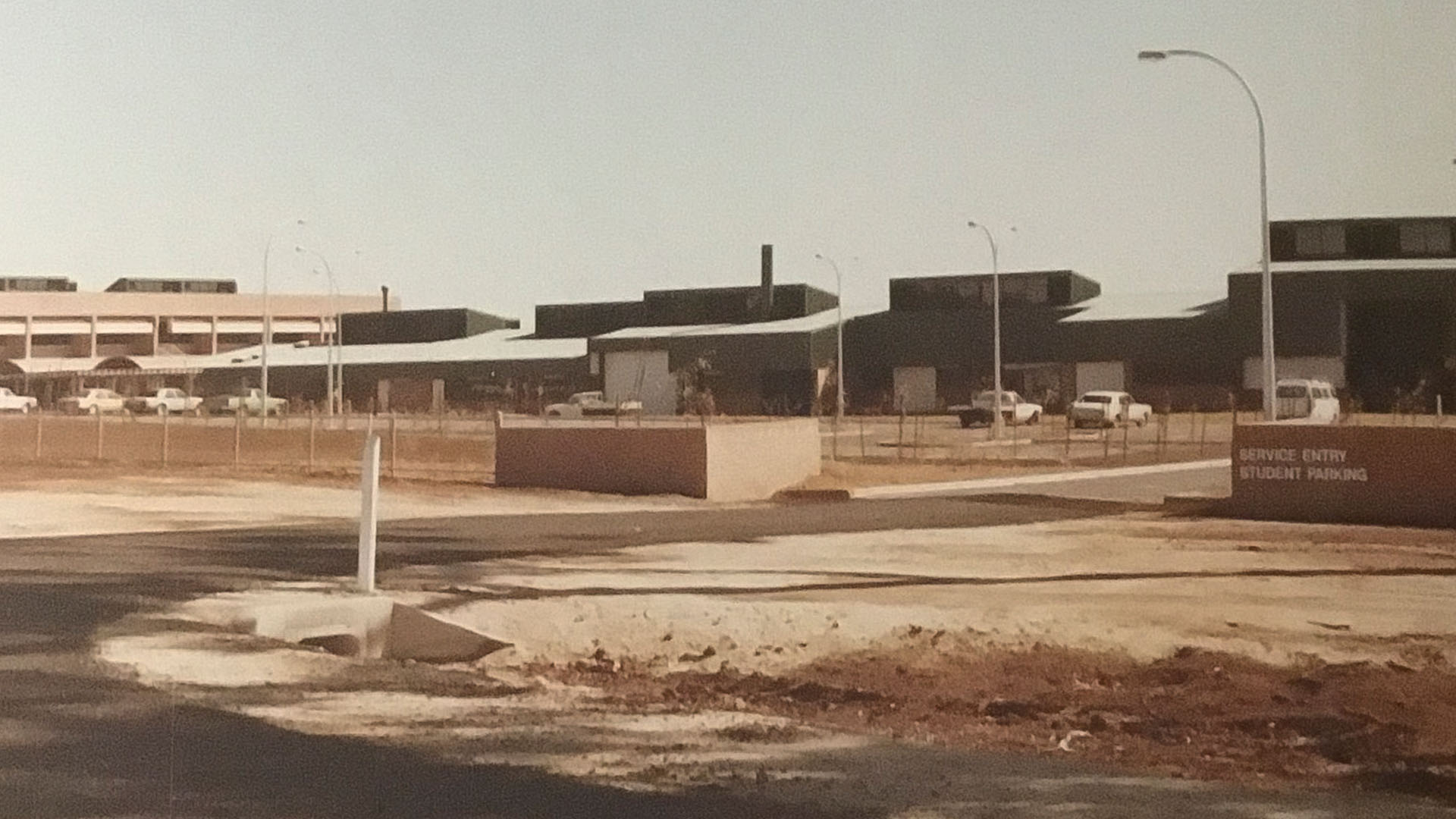 The recently opened Kingaroy campus in the early days