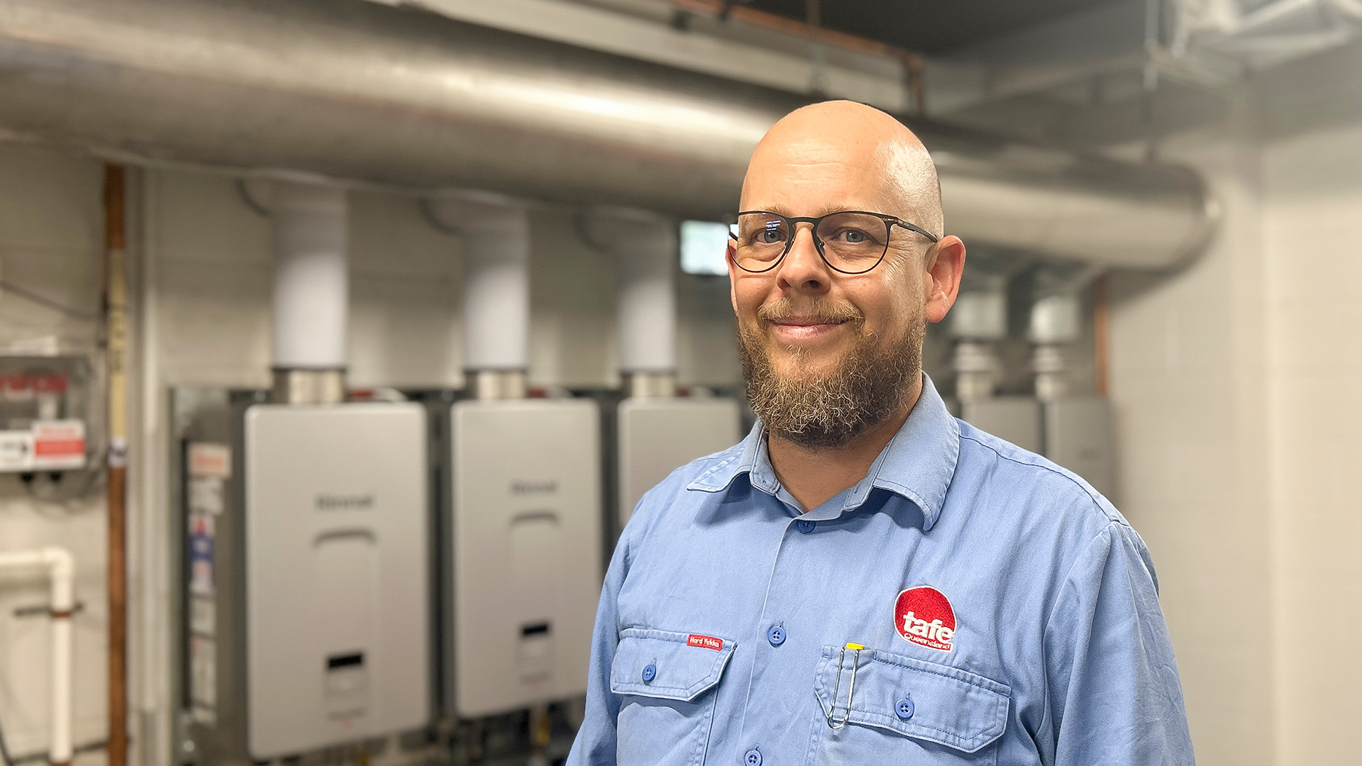 Andrew’s career transition from plumber to mentor | TAFE Queensland